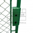 Dvoukřídlá brána PRIMA poplastovaná 3600/1000 mm | zelená RAL 6005 | výplň čtyřhranné pletivo | oko 55 × 55 mm | drát 2,7 mm