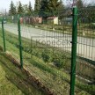 Svařovaný plotový panel BRAVO 3D poplastovaný 2430 mm s vodorovným prolisem | zelená RAL 6005 | oko 50 × 200 mm | drát 5,0 mm