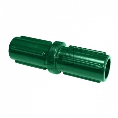 Nástavec pro sloupek | kruhový profil Ø 48 mm | zelený