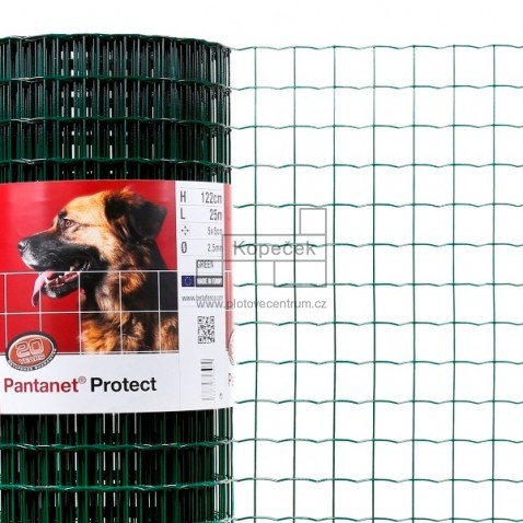 Svařovaná plotová síť PANTANET PROTECT poplastovaná 2030 mm | zelená | oko 50 × 50 mm | drát 2,2 / 2,5 mm