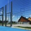 Svařovaný plotový panel BRAVO 2D SUPER poplastovaný 2030 mm | antracitová šedá RAL 7016 | oko 50 × 200 mm | drát 2 × 8,0 mm / 6,0 mm