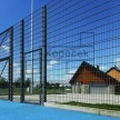 Svařovaný plotový panel BRAVO 2D SUPER poplastovaný 830 mm | antracitová šedá RAL 7016 | oko 50 × 200 mm | drát 2 × 8,0 mm / 6,0 mm