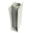 Držák podhrabové desky průběžný | 200 mm | ø 48 mm | PVC