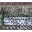 GABION sloupek, ohýbaný, RAL 6005, 190x2040mm