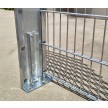 Patka pro ohýbané sloupky GABION Zn