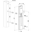 Doraz MODULEC elektrický - 9005 - pro zámek FORTYLOCK