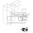 Kompaktní pant LOCINOX PUMA 180° | pro branky do 60 kg
