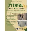 STÍNFOL - zakončovací klip RAL 7040 (Thermoplast)