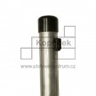 Klobouček PVC na sloupek | ø 38 mm | černý