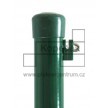 PVC příchytka napínacího drátu | zatloukací | zelená