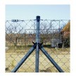 Plastová koncovka na plotovou vzpěru | Ø 38 mm | černá