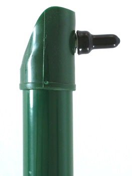 Plotová vzpěra PRIMA poplastovaná 2000 mm | kruhový profil Ø 38 mm | zelená RAL 6005