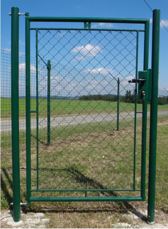 Jednokridla Branka Prima Poplastovana Zelena S Vyplni Ze