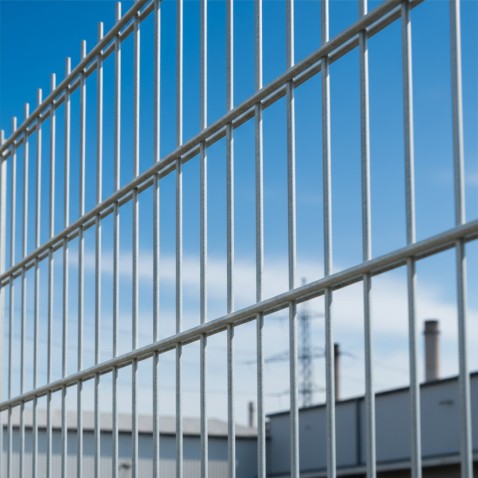 Svařovaný plotový panel BRAVO 2D SUPER pozinkovaný 1230 mm | oko 50 × 200 mm | drát 2 × 8,0 mm / 6,0 mm