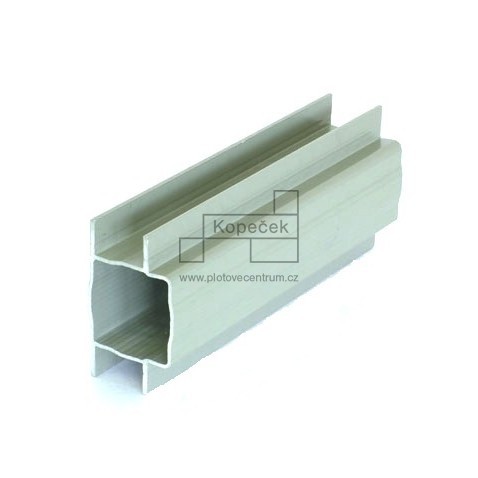 Stabilizační držák pro podhrabové desky se zámkem | plastový | pro sloupek profilu 60 × 60 mm