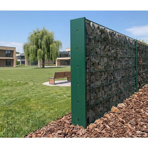 GABION sloupek, ohýbaný, RAL 6005, 190x2440mm