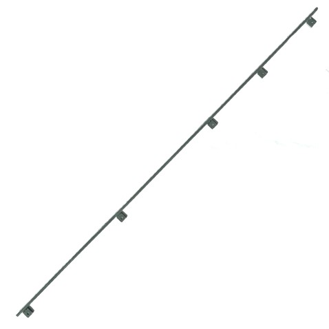 Univerzální ukončovací rámeček k fasádě a brance 1000–1500 mm | ZN + PVC RAL 7016 Antracit