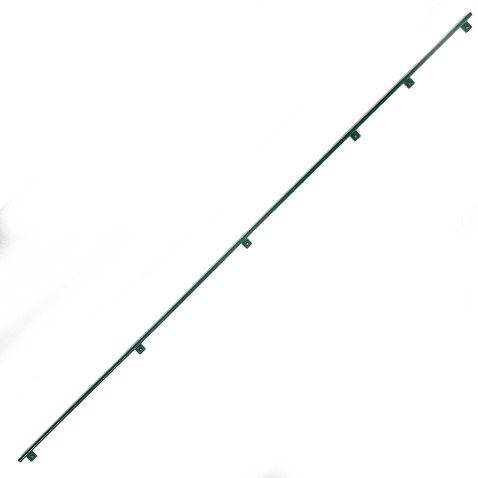 Univerzální ukončovací rámeček k fasádě a brance 1600–2000 mm | ZN + PVC RAL 6005 Zelená
