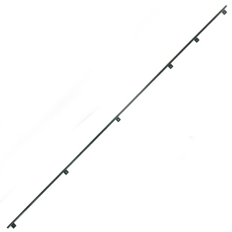 Univerzální ukončovací rámeček k fasádě a brance 1600–2000 mm | ZN + PVC RAL 7016 Antracit