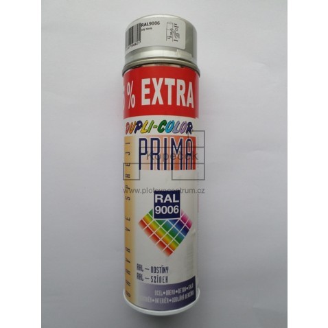 Univerzální korekční sprej PRIMA | RAL 9006 bílý hliník, metalíza - lesklá | 400 ml