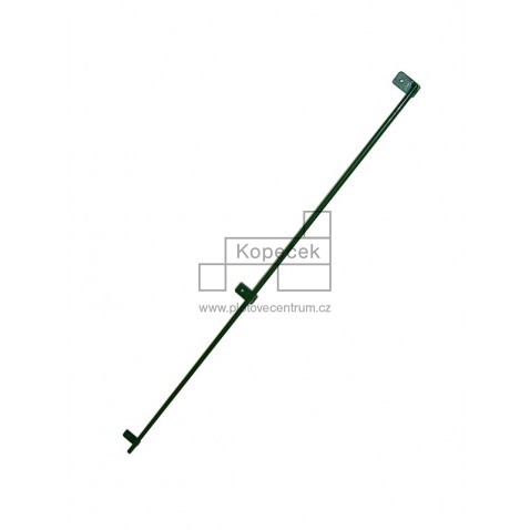 Rámeček z kulatiny pro upevnění pletiva výšky 1250 mm | poplastovaný | zelená RAL 6005