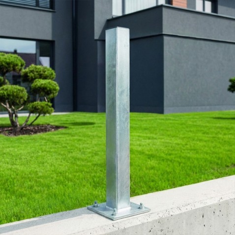 Sloupek BRAVO s patkou 60/60/1750 Zn - bez děr