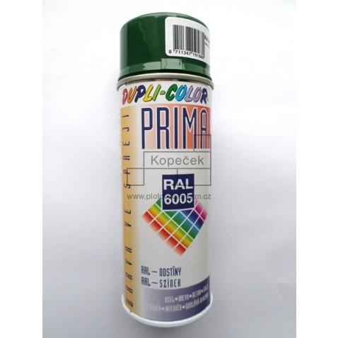 Univerzální korekční sprej PRIMA | RAL 6005 mechově zelená - lesklá | 400 ml