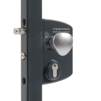 Elektrický zámek LIKQ U4 s funkcí FAIL CLOSE | profil 40 mm | antracitový