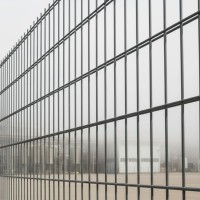 Svařovaný plotový panel BRAVO 2D SUPER poplastovaný 2030 mm | antracitová šedá RAL 7016 | oko 50 × 200 mm | drát 2 × 8,0 mm / 6,0 mm