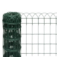 Dekorační pletivo DEKOLUX poplastované 1200 mm | zelená RAL 6005 | oko 150 × 90 mm | drát 3,0 / 2,5 mm | role 10m