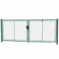 Brána PRIMA 3600/2000 mm | Zn+PVC | zelená