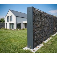 GABION sloupek, ohýbaný, RAL 7016, 190x1640mm