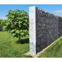 GABION sloupek, ohýbaný, žárový zinek, 190x1640mm
