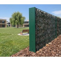 GABION sloupek, ohýbaný, RAL 6005, 190x2040mm