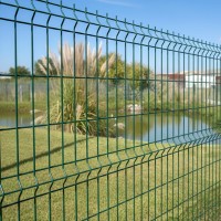 Panel BRAVO 3D 2030 mm | Zn+PVC | zelený | drát 5 mm