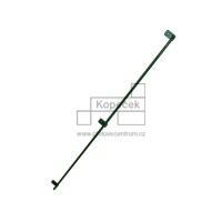 Rámeček pro výšku pletiva 1500 mm | Zn+PVC | zelený
