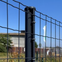 Sloupek CLIP 2300 mm | ø 48 mm | Zn+PVC | antracit