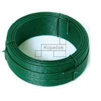 Vázací drát PRIMA | Zn+PVC | zelený | ø 2 mm | 50 m