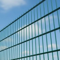 Panel BRAVO 2D 2030 mm | Zn+PVC | zelený | drát 6 mm / 5 mm